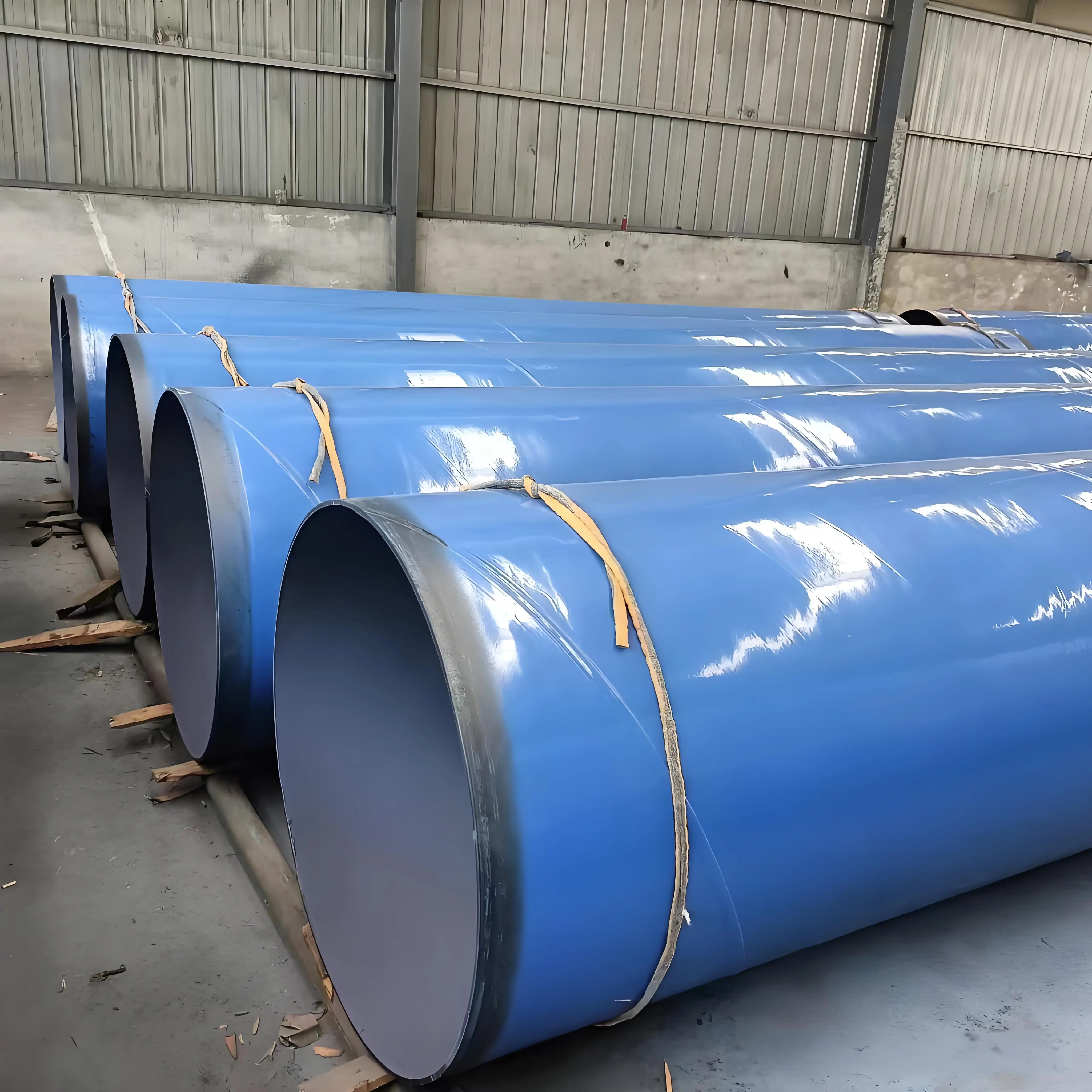 Fire protection system epoxy-coated carbon fittings special support steel pipe DN50/0d54*1.5mm