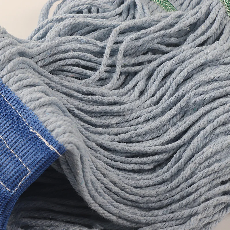 Heavy Duty 500g Pure White Cotton Mop Refill Industrial Cleaning Cotton Mop Head Reusable Mop Head