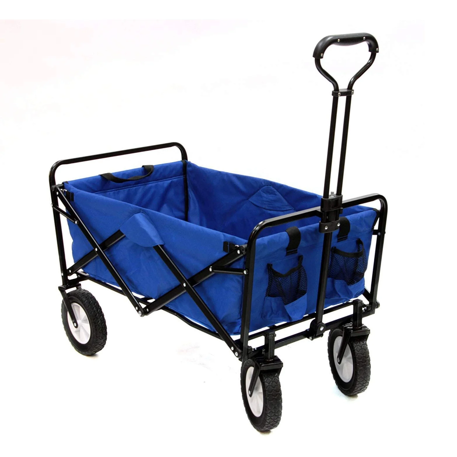 Custom Outdoor Foldable Collapsible Folding  Beach Picnic Camping Utility Cart Wagon