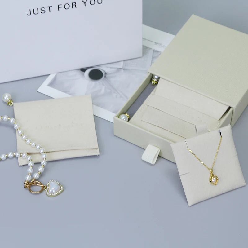 Дизайн логотипа на заказ упаковка мешочек для ювелирных изделий мешки для пыли Подарочный конверт почтовый флип-мешок для ювелирных изделий