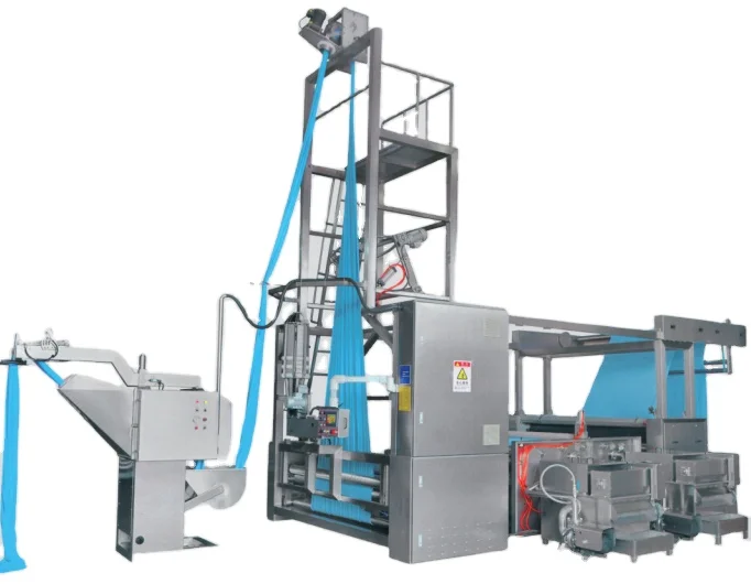 BU-215 Automatic Tubular Fabric Detwister Rope Opener Slitting Scouring Softening and Squeezing Combination Machine