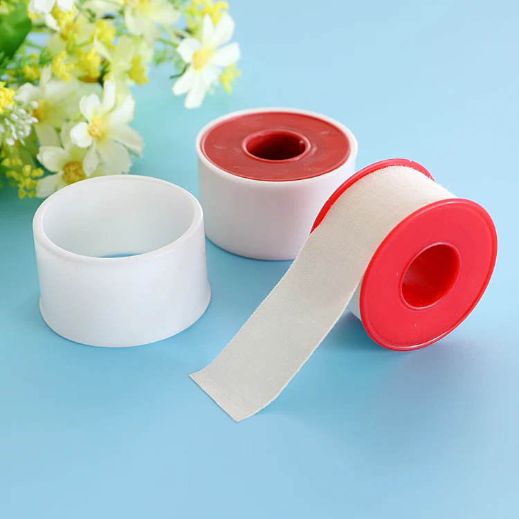zinc oxide adhesive plaster medical surgical tape cotton plaster