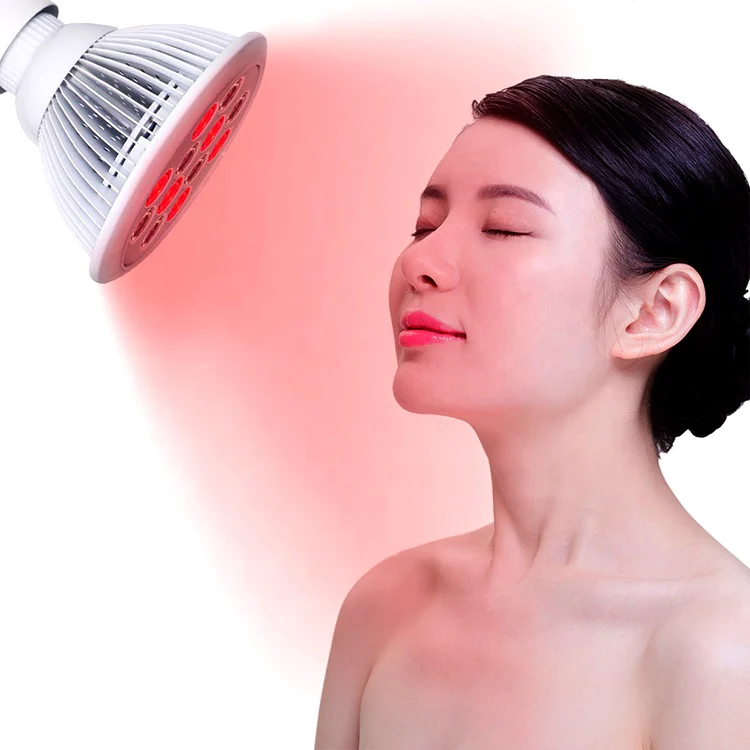 Portable Led Light Bulb 36W Therapy Lamp 660Nm&850Nm Red Light Therapy