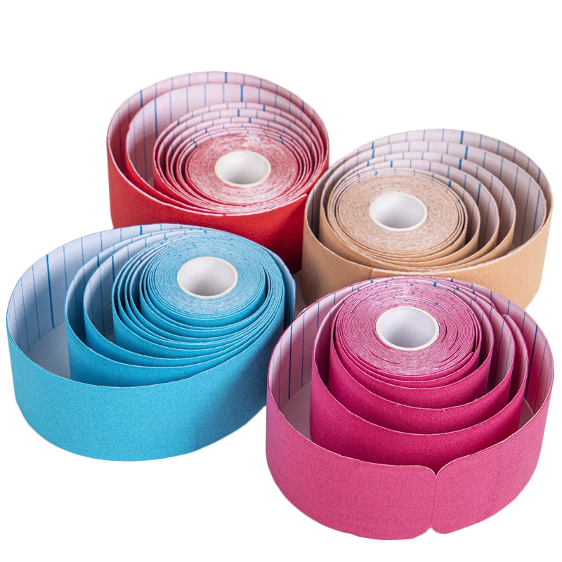 Medical Kinesiology tape .sports tape with adhesive.