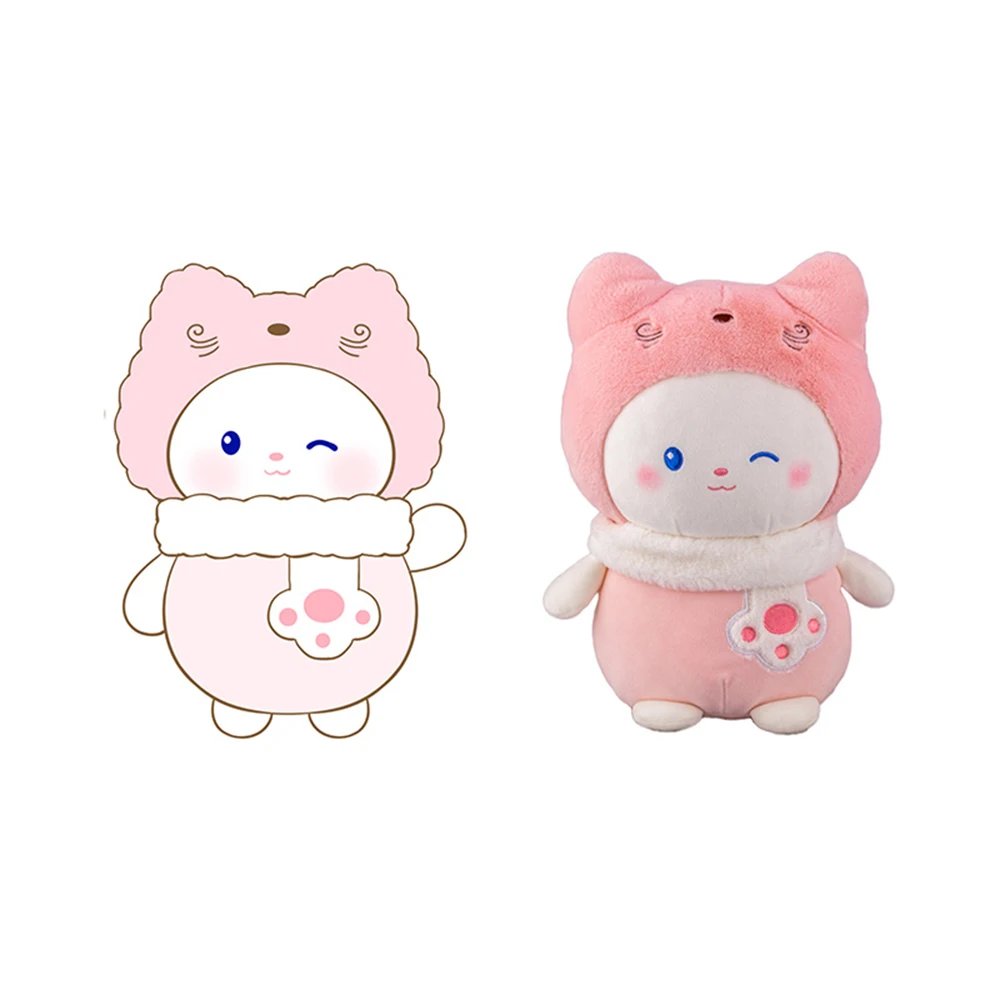 Custom Plush Toy Factory Supplier DIY Design Animal Plush Doll High-end Gift Pendant Production Corporate Image Simulation Toys