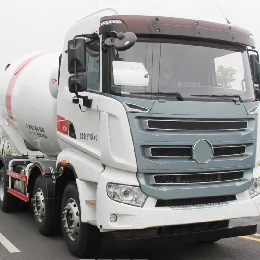 Cement and Concrete Truck Mixer 12 m³ Concrete Mixer Truck SY312C-6W