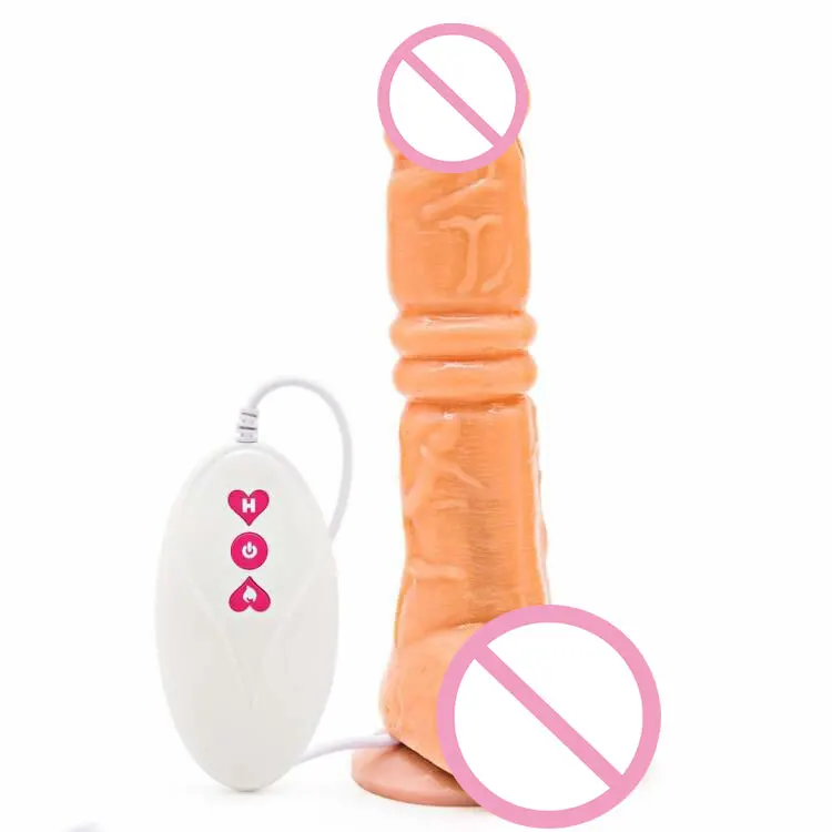 
Dildo Sutom Suction Cup Electric Realistic Women Penis Telescopic thrusting vibrator sex toy women 