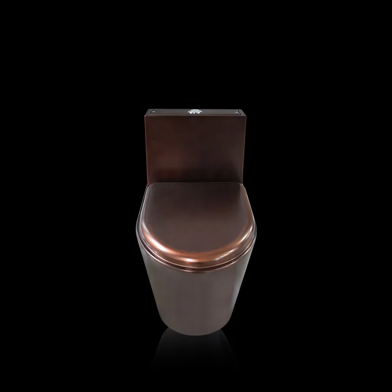 Foshan Bathroom Sanitary Ware Floor Mount Toilet Stainless Steel WC Toilet For Hotel