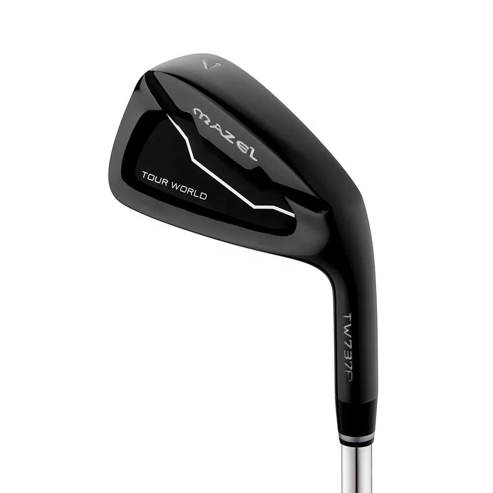 MAZEL Innovative Investment Casting Steel Shaft golf iron Clubs #7 Wholesale Golf Clubs