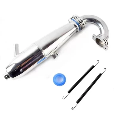 RC Aluminum Exhaust Pipe For 1/8 Buggy Trucks cars W08005