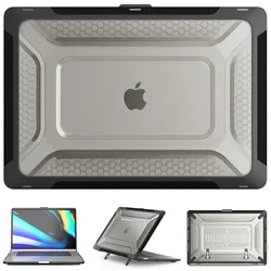 Heavy Duty Rugged Hard Shell Protective Case Cover with TPU Bumper for MacBook Pro 16 2021 Released A2485 M1 Pro M1 Max