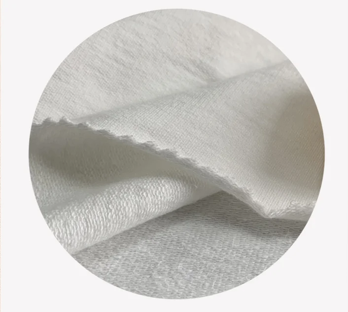 Eco-Friendly Fabric Anti-UV 36% Hemp 60% lyocell Bamboo 4% Spandex French Terry Fabric Used For Hoodies