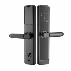 new design fingerprint TTlock app smart lock lock password keyless ic card smart door lock for home