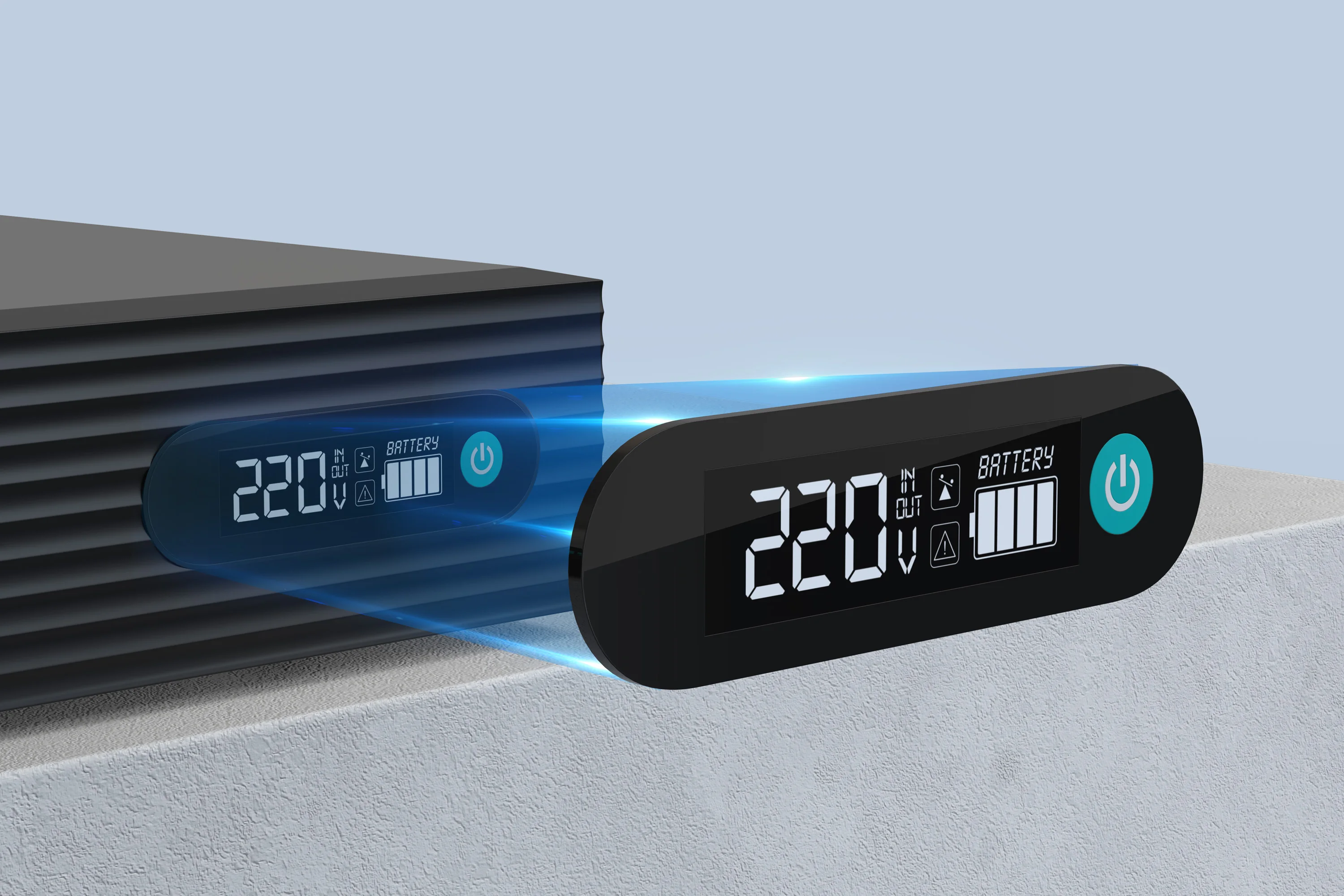 MARSRIVA Intelligent Power Distribution True 100W Output ups can power monitor cameras CCTV