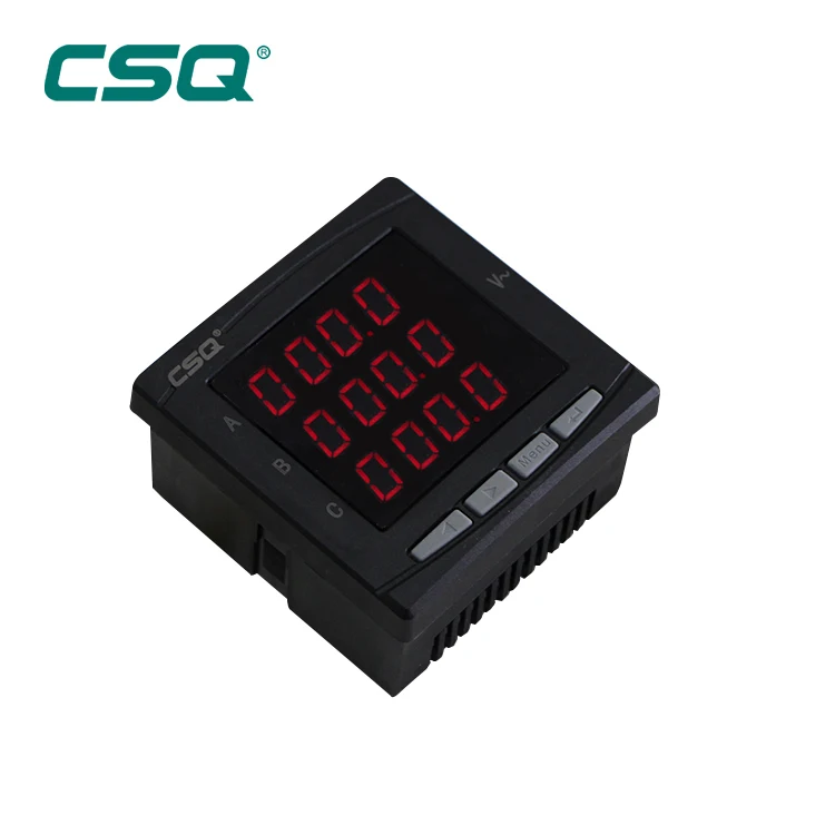 
Voltage meter with rs485 communication Voltmeter AC 380V CE voltage digital panel meter LED display supplier 