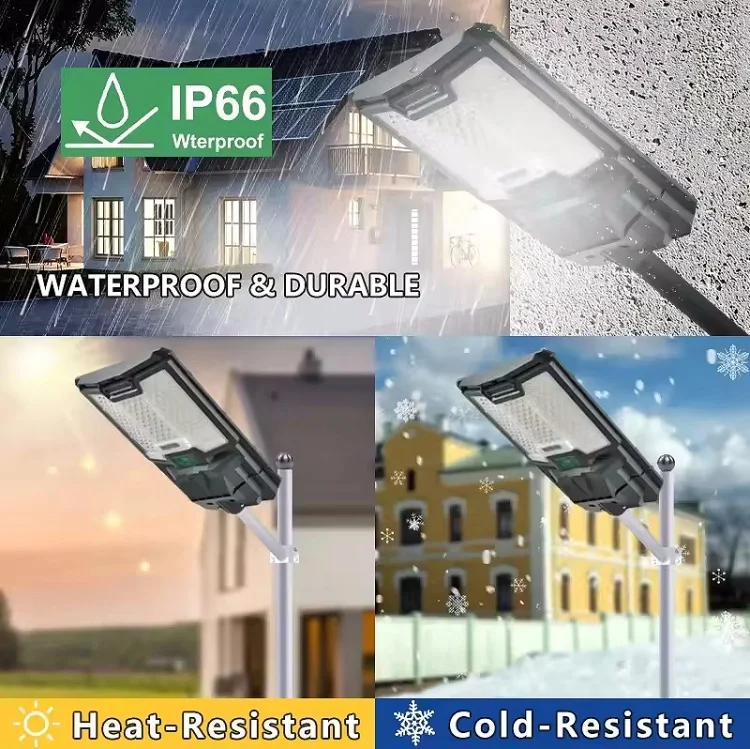 outdoor Garden Yard wall sensor Solar Street lighting 200w 300w 400w high power all in one solar street light