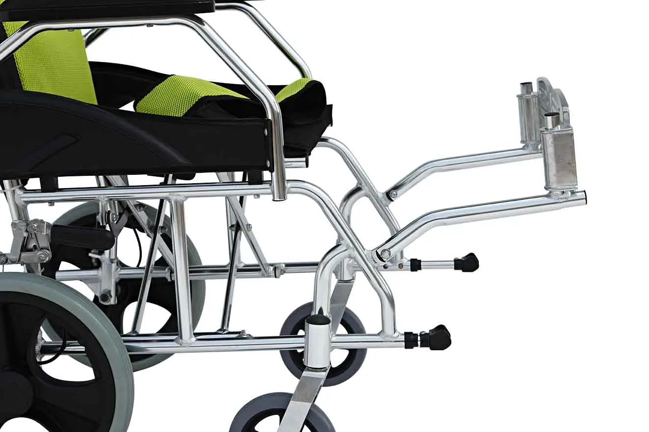 foshan fashion asia folding wheelchair cheapest Best Selling Easy Handle And Foldable Lightweight Aluminium Wheelchair