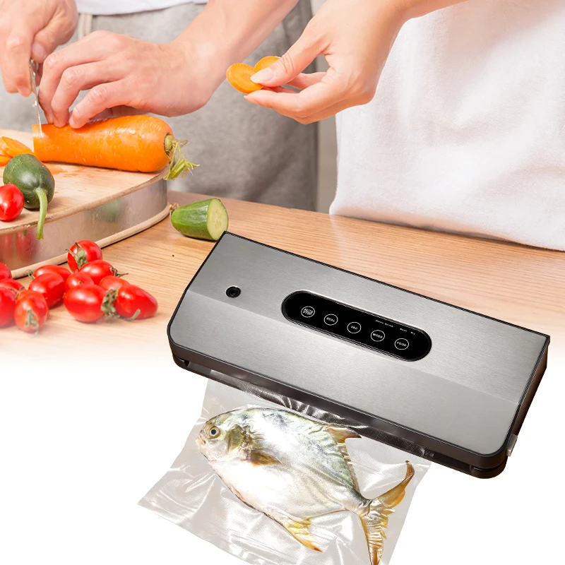 Hot Seller Stainless Vacuum Sealer Machines for Food saver Vacuum packing  seal a meal Bag Sealer Machines