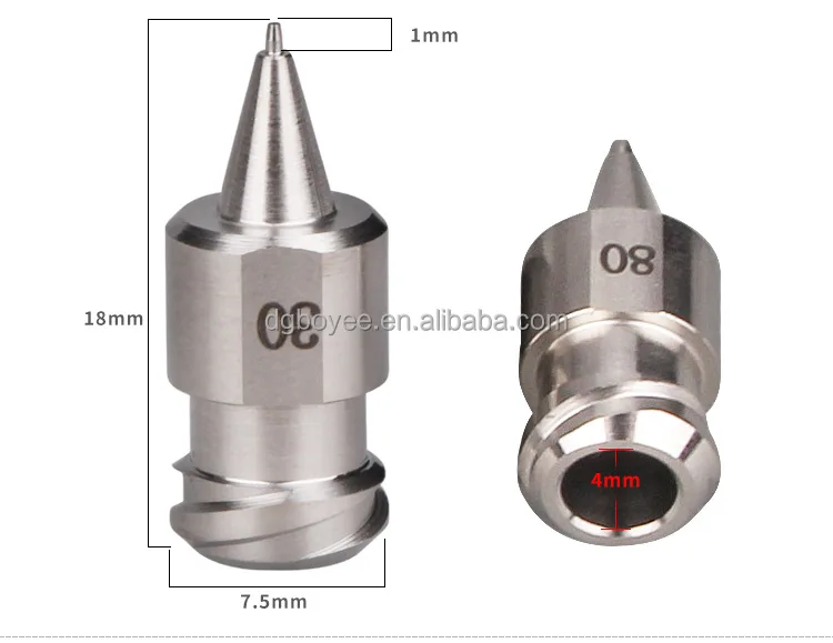 Musashi Thread Integrally Molded Double Precision Stainless Steel Dispensing Needles Nozzle
