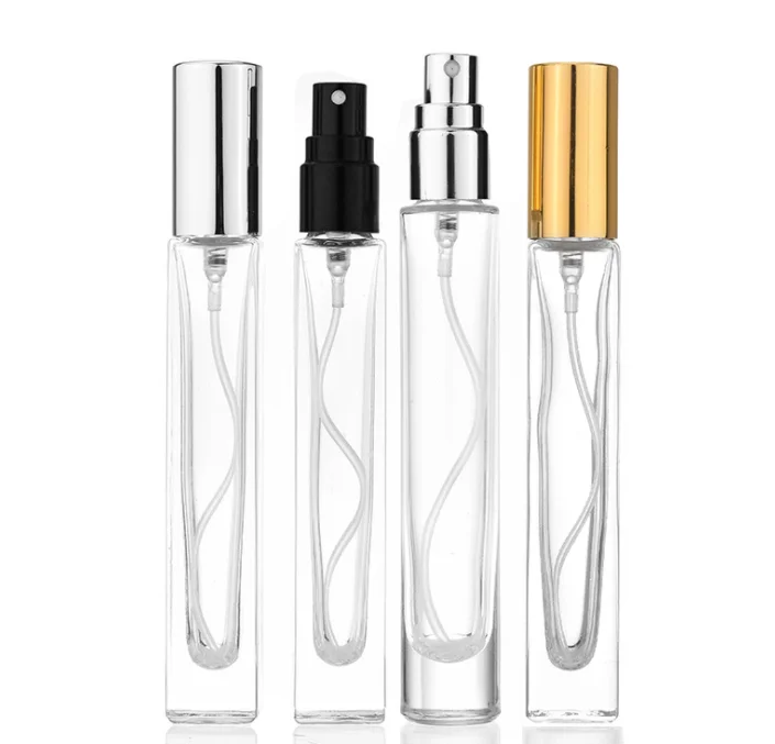 Personalized Mini Attar Empty 10Ml Glass Atomizer Perfume Sample Spray Bottle For Sale