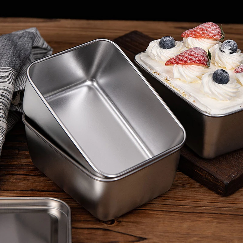 High Quality Low MOQ Reusable Rectangle Stainless Steel Deep Serving Plates Baking Sheet Roaster Trays