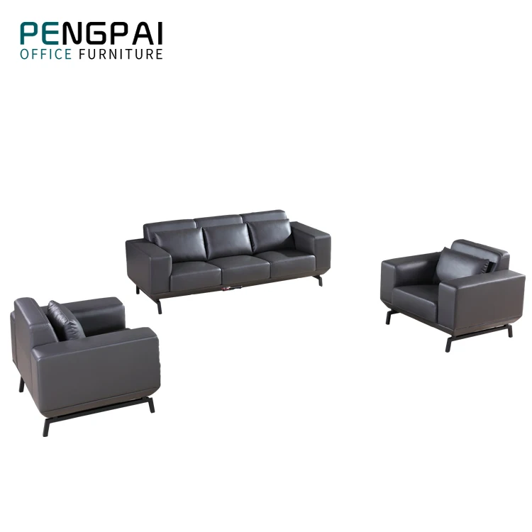 Комплект диванов Pengpai 5 мест 1 + 3 секционные диваны для офиса гостиной современный офисный диван
