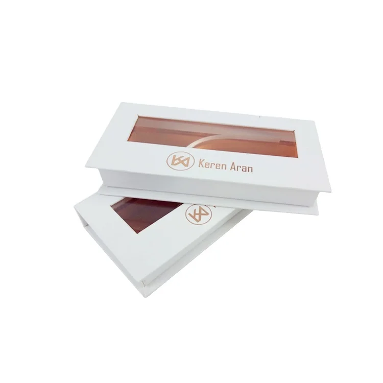 Упаковка для ресниц под заказ роскошная пустая бумажная упаковочная коробка