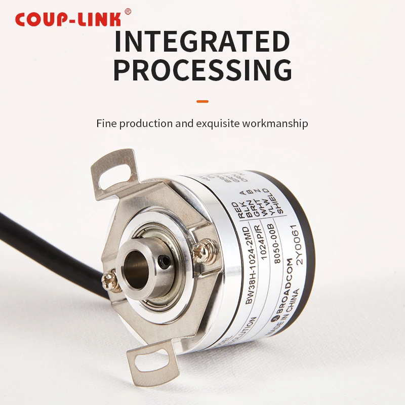 Factory Supply Easy Mount AB Output Signals Shaft Type Encoder Series