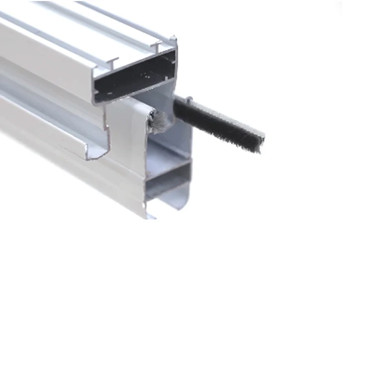 Auto car door edge protection sealing strip wool pile seal strip