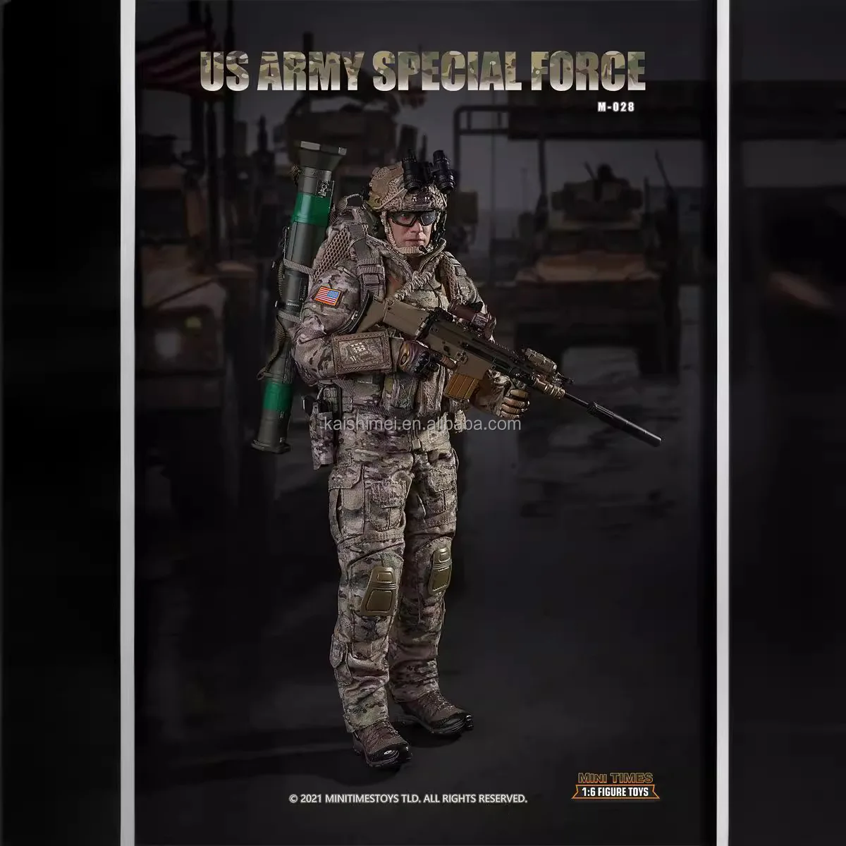 New Arrival US ARMY SPECIAL FORCE 12-Inch Action Figure ABS PVC Plastic Soldier