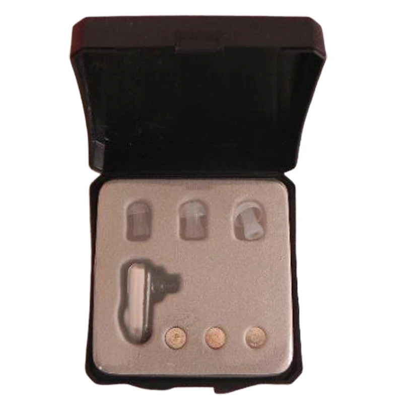 Clear Micro Plus Sound Amplifier Hearing Aid Assistance Adjustable Tone Battery Mini Volume Adjustable In Ear Aids for Old Deaf