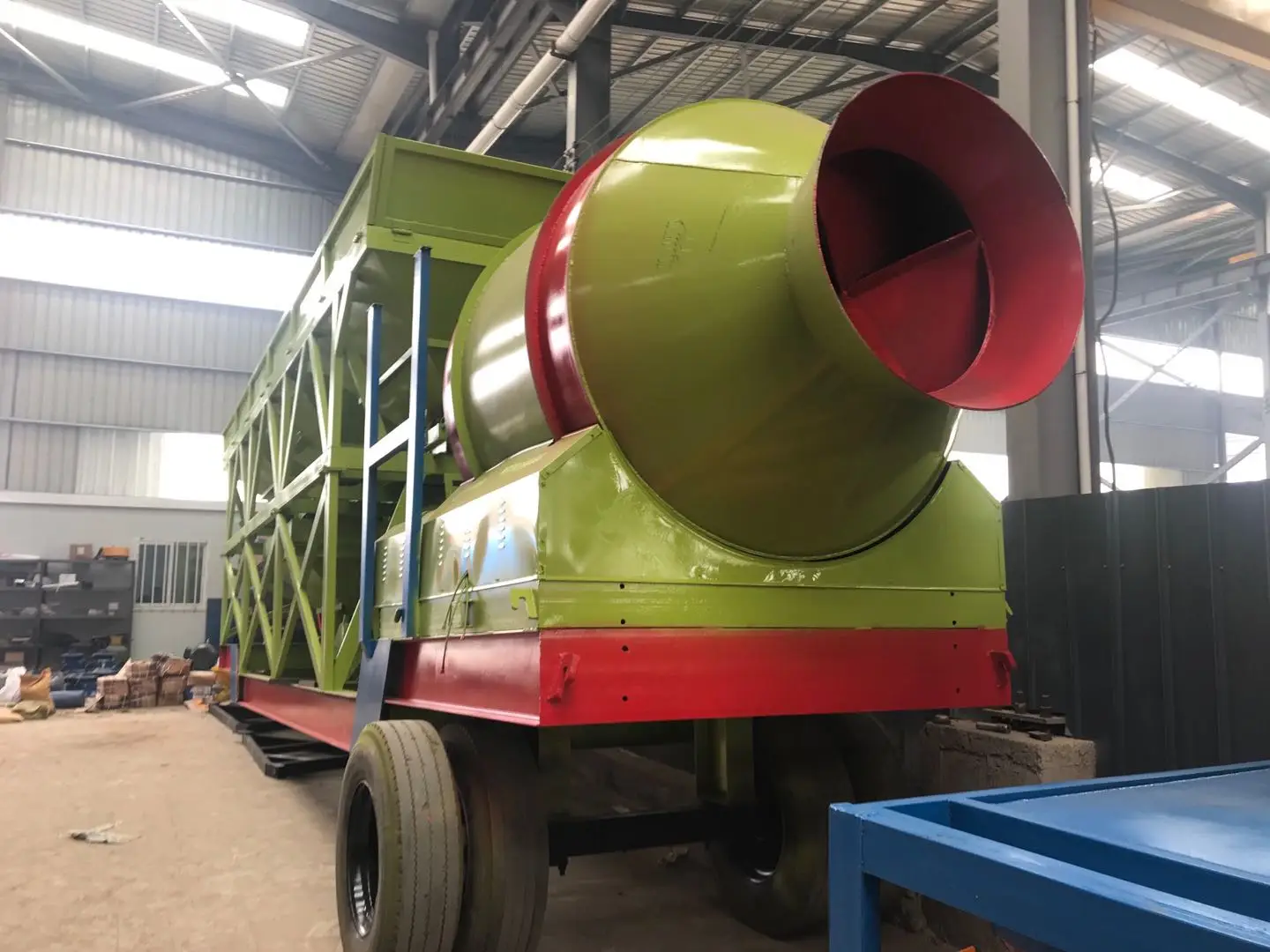 2023 Hot sale YHZS50 Mobile Concrete Batching Plant price for sale