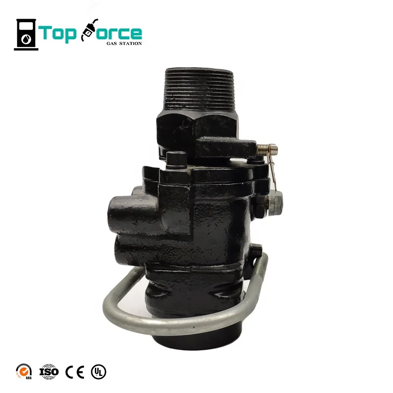 
Cast iron angle valve emergency cut off valve shut off valve for fuel dispenser 