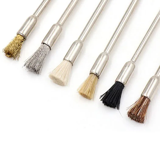 Good Price Cleaning Brass Brush Kit For Dremel Rotary Grinding Tool Wire Pen Polishing Brush