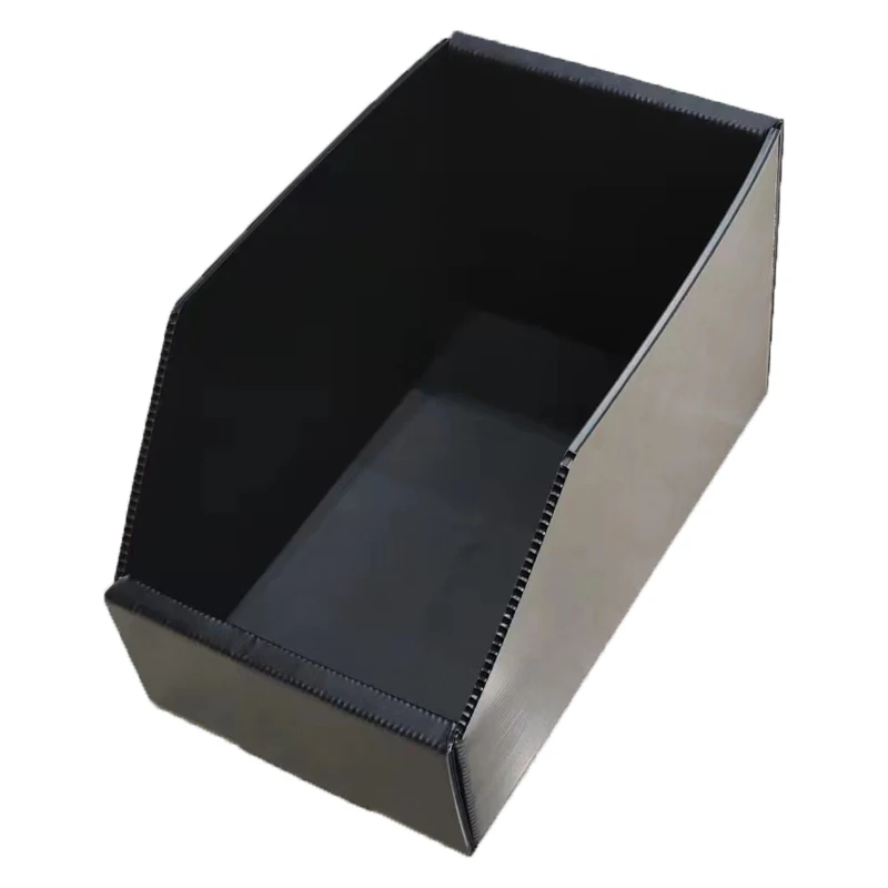 polypropylene sheet crates plastic storage collapsible crate vegetables crates corrugated cardboard box