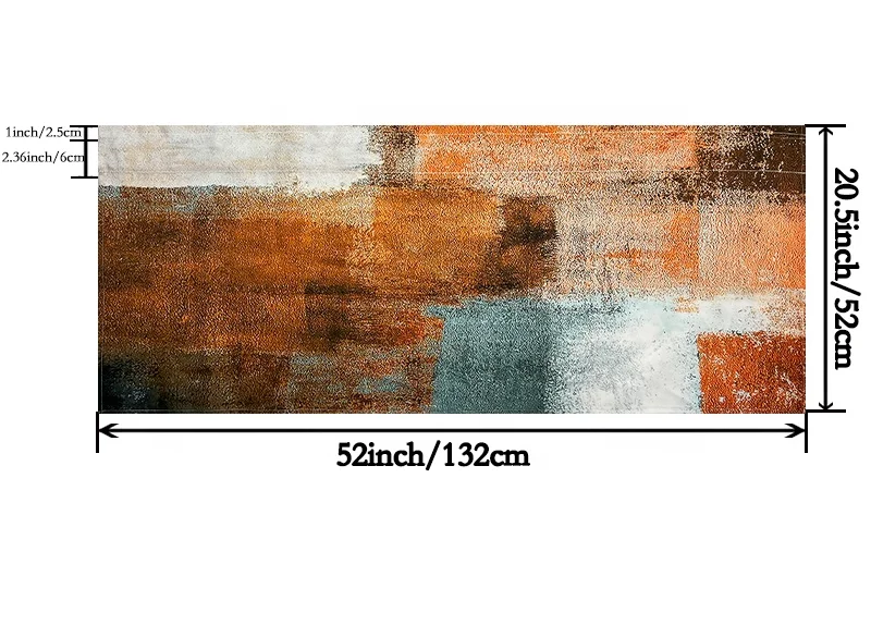 Rustic Aesthetic Rod Pocket Valances for Kitchen Window