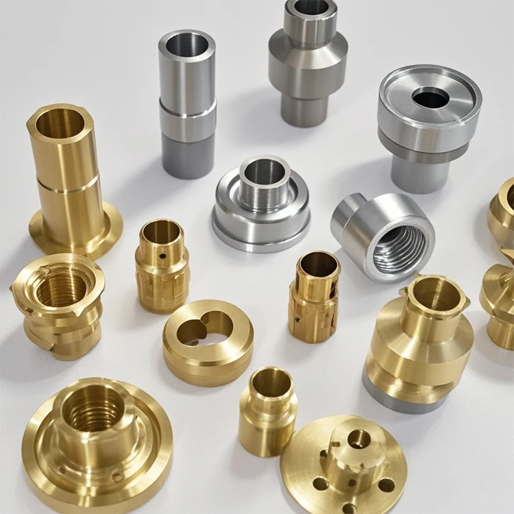 Dongguan Supplier of Aluminum Titanium Machining Services OEM Precision Metal Turning 3D Drilling Model Brass Customizable