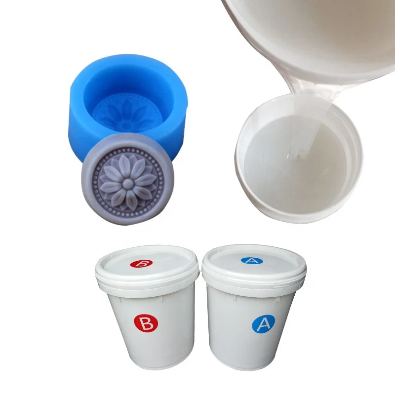 Оптовая продажа, безопасная жидкая Уретановая силиконовая резина для форм