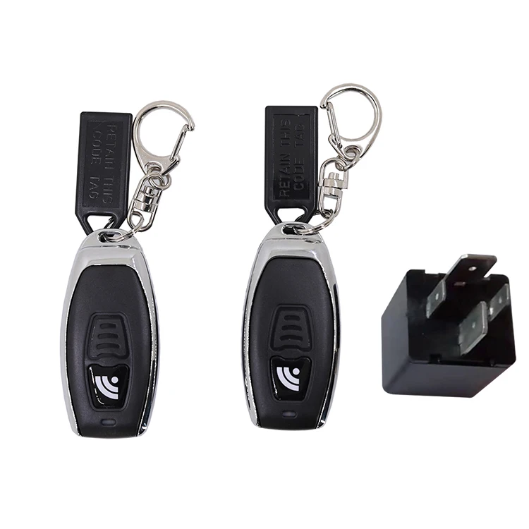 Vjoycar Automobile Hidden Car Lock Wireless Ignition Circuit Relay Anti-Theft 12V Vehicle Immobilizer System Non-destructive