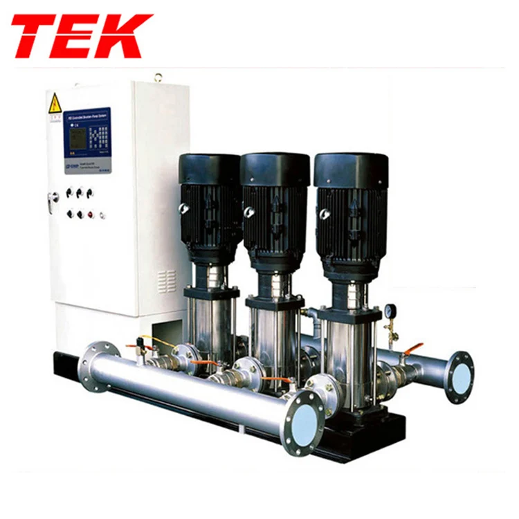 IQ-3CDLF IQ-3DRLF IQ-3CDL IQ-3DRL 3-pump Stainless Steel Vertical Multistage Converter Frequency Booster Pump OEM