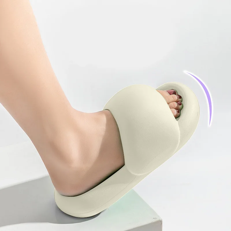 Fashion women summer soft thick platform cheap wholesale ladies slippers