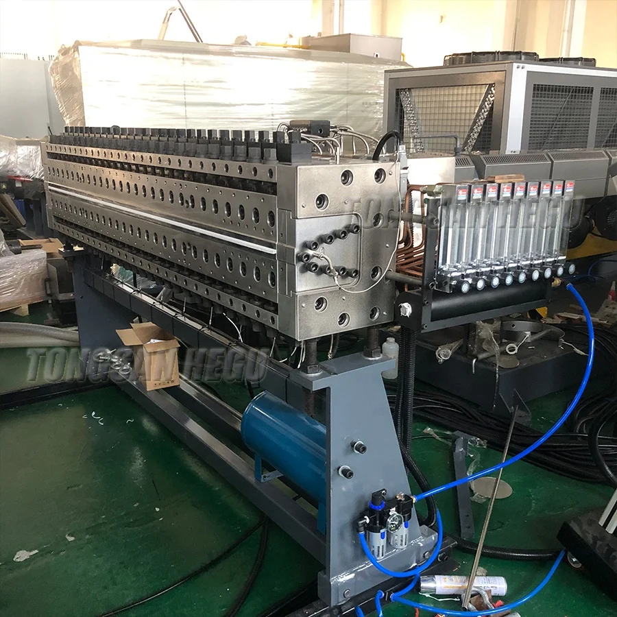 machine for production PP corrugated plastic board making machine