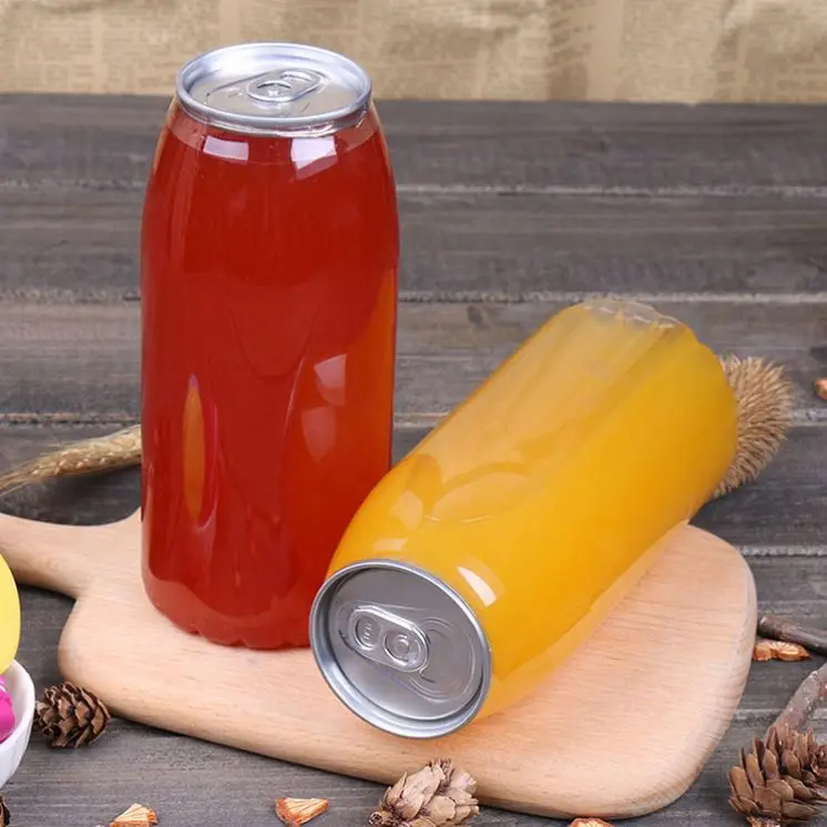 100Ml-1000Ml Clear Empty Container Milk Juice Glass Pudding Bottle With Plastic Cap Wholesale