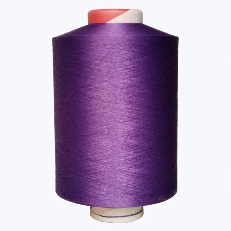 High Elastic Factory Supply Twist Thread Embroidery Cords Knit PP Dty Socks Yarn 150D/48F Dty Yarn For Socks And Underwear