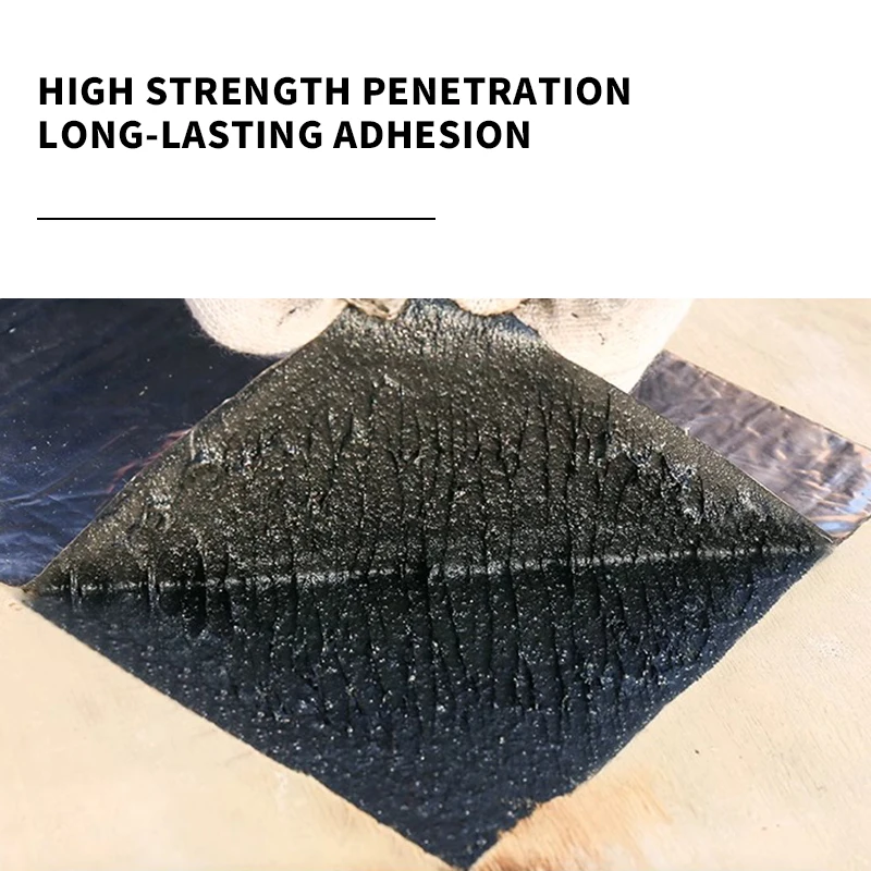 Modern Design Black Self-Adhesive Bitumen Waterproof Membrane with SBS for Outdoor Application Made in China