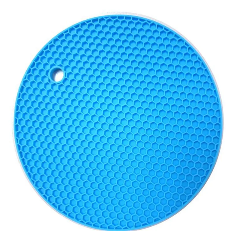 
Custom Colorful Pot Silicone Place Mat 