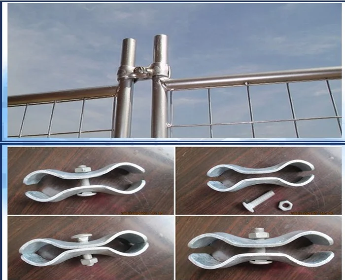 Galvanized Construction Fence for Access Control