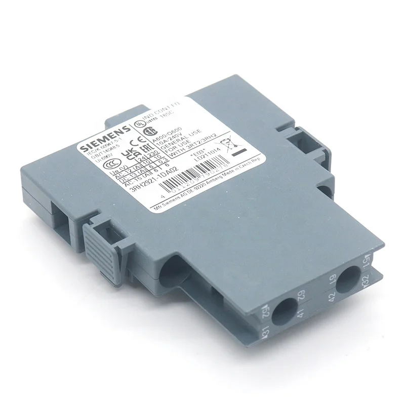 Контактор лифта Siemens вспомогательный контактный контакт 3RH2921-1DA02 1DA11 промежуточное реле