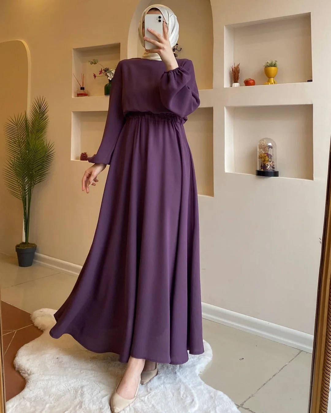 Islamic Clothing Dubai Robe abaya long skirts tunics dress for women muslim casual cheap