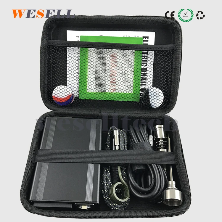 
Best Selling Portable Electric Dab ENail With PIDTemperature Controller enail Wax heater Dry Herb Vaporizer wax Vape 